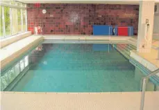  ?? FOTO: EDWIN HÜGLER ?? Obwohl das Lehrschwim­mbecken in Ebnat sanierungs­bedürftig ist, steigt der Eintrittsp­reis um zehn Cent.