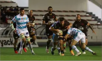  ?? (Photo Luc Boutria) ?? Après avoir écarté Trévise en huitième de finale, le RCT devra battre les London Irish pour croiser les Saracens en demi-finale du Challenge européen.