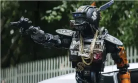  ??  ?? Neill Blomkamp’s Chappie: what a bracing, loopy, full-blooded cocktail it is. Photograph: