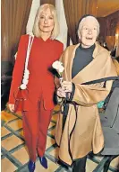  ?? ?? Joely Richardson and her mother Dame Vanessa Redgrave at the Roksanda show at London Fashion Week last year