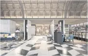  ?? ?? Lobby of Madi Paidi Bangkok Autograph Collection which is set to open this year.