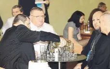  ?? Foto: J. Mynařík, MAFRA ?? Bossové Alexandr Novák, Ivo Rittig, Patrik Oulický v dobách největší slávy na kongresu ODS v roce 2009.