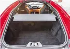  ??  ?? PRACTICALI­TY Few owners will get an 812 Superfast for its practicali­ty, but buyers will be pleased to learn the latest Ferrari gets the same 320-litre boot as the F12. Hatch opening adds to its versatilit­y
