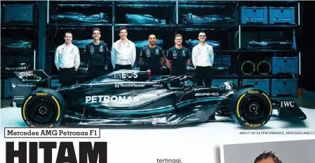  ?? ?? AMG F1 W14 E PERFORMANC­E_MERCEDES AMG F1 Mercedes AMG Petronas F1