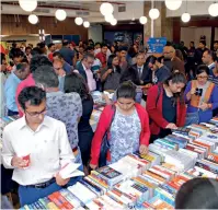  ??  ?? Caption for all (Top and right) The Dalal Street Lit Fest Exchange; the Ekamra Sports Literature Festival (bottom) and the Bangalore Business Literature Festival