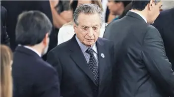  ??  ?? Franco Macri, en la toma de posesión de su hijo Mauricio, en 2015.