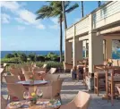  ?? MARRIOTT INTERNATIO­NAL ?? The Ritz-Carlton Kapalua has six restaurant­s.