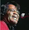  ?? FRANK MICELOTTA/GETTY IMAGES ?? Musician James Brown performs onstage at Roseland on Sept. 17, 2004, in New York.