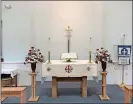  ?? COURTESY OF BISHOP SEABURY ANGLICAN CHURCH ?? Bishop Seabury Anglican Church’s new sanctuary is pictured.