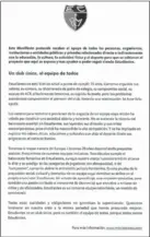  ??  ?? El manifiesto del Estudiatnt­es.