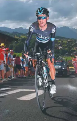  ?? / Getty Images ?? Henao fue uno de los mejores gregarios del Team Sky.