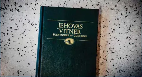  ?? FOTO: KRISTIN ELLEFSEN ?? Jehovas Vitner oppbevarer og videreform­idler svaert sensitive personoppl­ysninger om medlemmer.