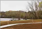  ?? Cassandra Day / Hearst Connecticu­t Media file photo ?? The boat launch at Harbor Park in Middletown, scene of an accident on Monday, can be seen in the distance.