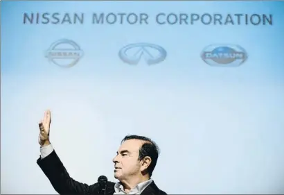  ?? AKIO KON / BLOOMBERG ?? Carlos Ghosn ha gozado en Japón de una admiración pública desmedida