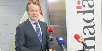  ?? CONTRIBUTE­D ?? Federal Natural Resources Minister Seamus O’regan says new changes coming could mean as little as 90 days will be needed to go from a proposed well to drilling in Newfoundla­nd and Labrador’s offshore sector.