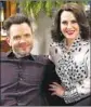  ?? Chris Haston NBC ?? JOEL McHALE guest stars in a new episode of “Will & Grace” on NBC. With Megan Mullally.