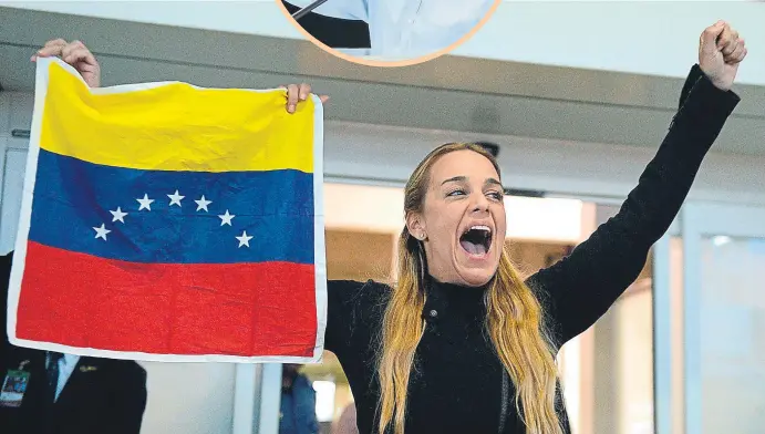  ??  ?? López cumple condena de casi 14 años. Se casó con Lilian Tintori en el año 2007. La pareja se conoció cuando el opositor era alcalde de la ciudad de Chacao