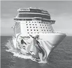  ?? NORWEGIAN CRUISE LINE ?? Miami Bliss. will welcome the Norwegian