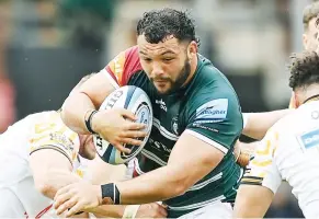  ?? ?? Support: Leicester’s Ellis Genge is backing players facing an uncertain future