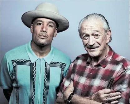  ??  ?? Quando Ben Harper nasceu, Charles Musselwhit­e já tinha discos gravados