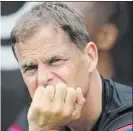  ?? FOTO: GYI ?? De Boer Ya duró 85 días en el Inter