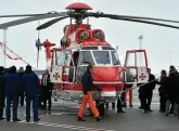  ?? GETTY ?? Der Hubschraub­er Airbus H225 Super Puma wird sonst von Rettungsdi­ensten benutzt.