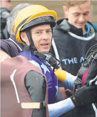  ?? Picture: AAP IMAGE ?? Jockey Andrew Gibbons will ride lightweigh­t chance El Dorado Dreaming.