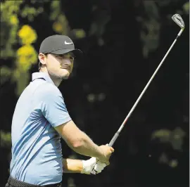  ?? DAVID GOLDMAN — THE ASSOCIATED PRESS ?? Leader Kyle Stanley, in his first appearance at the season-ending Tour Championsh­ip, made four consecutiv­e birdies in his opening round of 6-under 64.