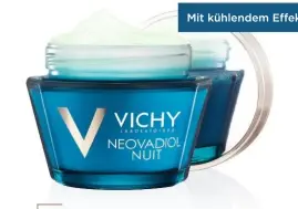  ??  ?? Mit kühlendem Effekt Mehr dazu erfahren Sie in Ihrer Apotheke oder auf Neovadiol.de