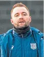  ??  ?? Dens boss James Mcpake has been happy with commitment of players in the last two matches.