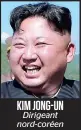  ??  ?? KIM JONG-UN Dirigeant nord-coréen