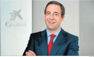  ?? ARCHIVO ?? Gonzalo Gortázar, consejero delegado de Caixabank.