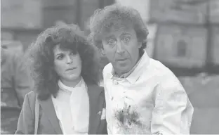  ?? Associated Press ?? In this file photo, Gene Wilder, right, and Gilda Radner perform in a scene from the film “Hanky Panky,” directed by Sidney Poitier, on Aug. 27, 1981, in Boston.