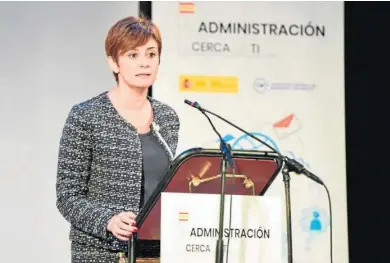  ?? EP ?? La ministra portavoz del Gobierno Isabel Rodríguez.
