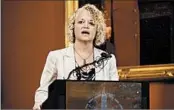  ?? SCOTT SOMMERDORF/THE SALT LAKE TRIBUNE ?? Salt Lake City Mayor Jackie Biskupski co-chairs two committees of mayors who are fighting climate change.