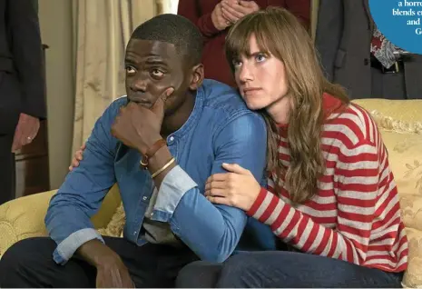  ?? PHOTO: JUSTIN LUBIN ?? Allison Williams and Daniel Kaluuya in a scene from the movie Get Out.