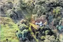  ?? CORTESÍA ?? Pilaló. Los restos de la avioneta fueron hallados en una zona boscosa.