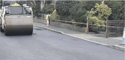  ?? WEST SUSSEX COUNTY COUNCIL ?? A total of £7.8m will be used for pothole prevention initiative­s,with ‘whole roads or parts of roads’ resurfaced, the county council said