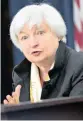  ?? FILE PHOTO: BLOOMBERG ?? Will she or won’t she? Janet Yellen, US Federal Reserve chairwoman