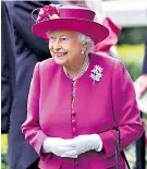  ??  ?? Happy days: the Queen’s enjoyment of Royal Ascot is always apparent