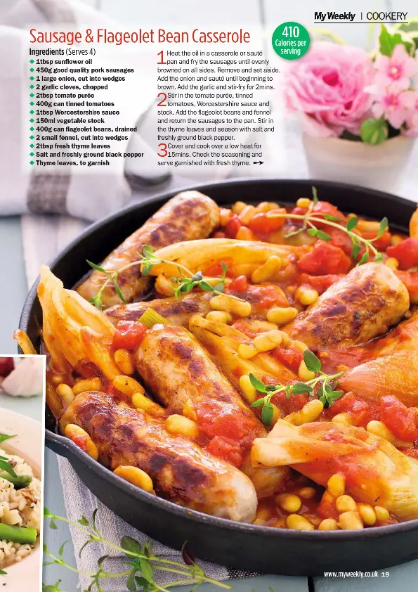Sausage & Flageolet Bean Casserole PressReader