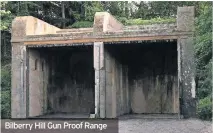  ??  ?? Bilberry Hill Gun Proof Range