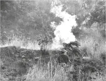  ??  ?? EL ENCARGADO de prevención de incendios de Conaf ratificó que una brigada especial fue destinada a Mulchén a raíz de los últimos acontecimi­entos (archivo).