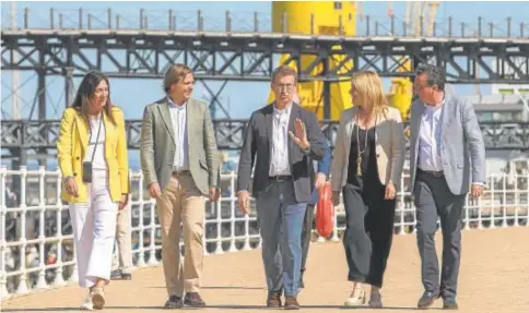  ?? // EP ?? El presidente del PP, Alberto Núñez Feijóo, participó ayer en un acto del partido en Huelva