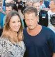  ?? Foto: Christian Charisius, dpa ?? Dana und Til Schweiger auf einem Ar‰ chivbild.