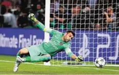  ?? Reuters ?? Luis Suarez (not pictured) scores the second goal for Barcelona past PSG’s Salvatore Sirigu on Wednesday.