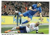  ??  ?? CUT IT OUT Ashley Young (above) must be careful with his tackles.. and Raheem Sterling (below) won’t get away with any dives in Russia