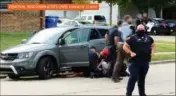  ?? (Doc Twitter) ?? Jacob Blake a été grièvement blessé par balles par un policier alors qu’il remontait dans sa voiture.