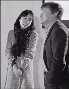  ??  ?? Kim Min-hee et Hong Sang-soo se jouent de leur propre histoire.