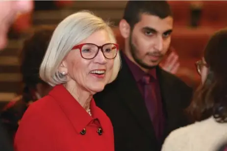  ?? PAUL DALY/THE CANADIAN PRESS FILE PHOTO ?? Justice Beverley McLachlin was planning to deliver a lecture Friday in honour of an eminent former professor of the University of Cambridge’s law school.